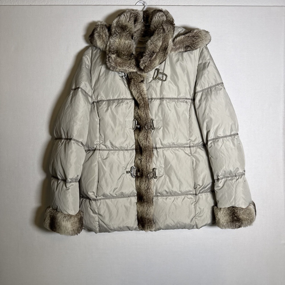 Hilary Radley Coat With Fur Lining Size M Old Money Winter Style